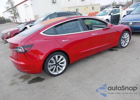 2018 Tesla Model 3 Long Range/Mid Range from USA, damaged, VIN 5YJ3E1EA8JF001938